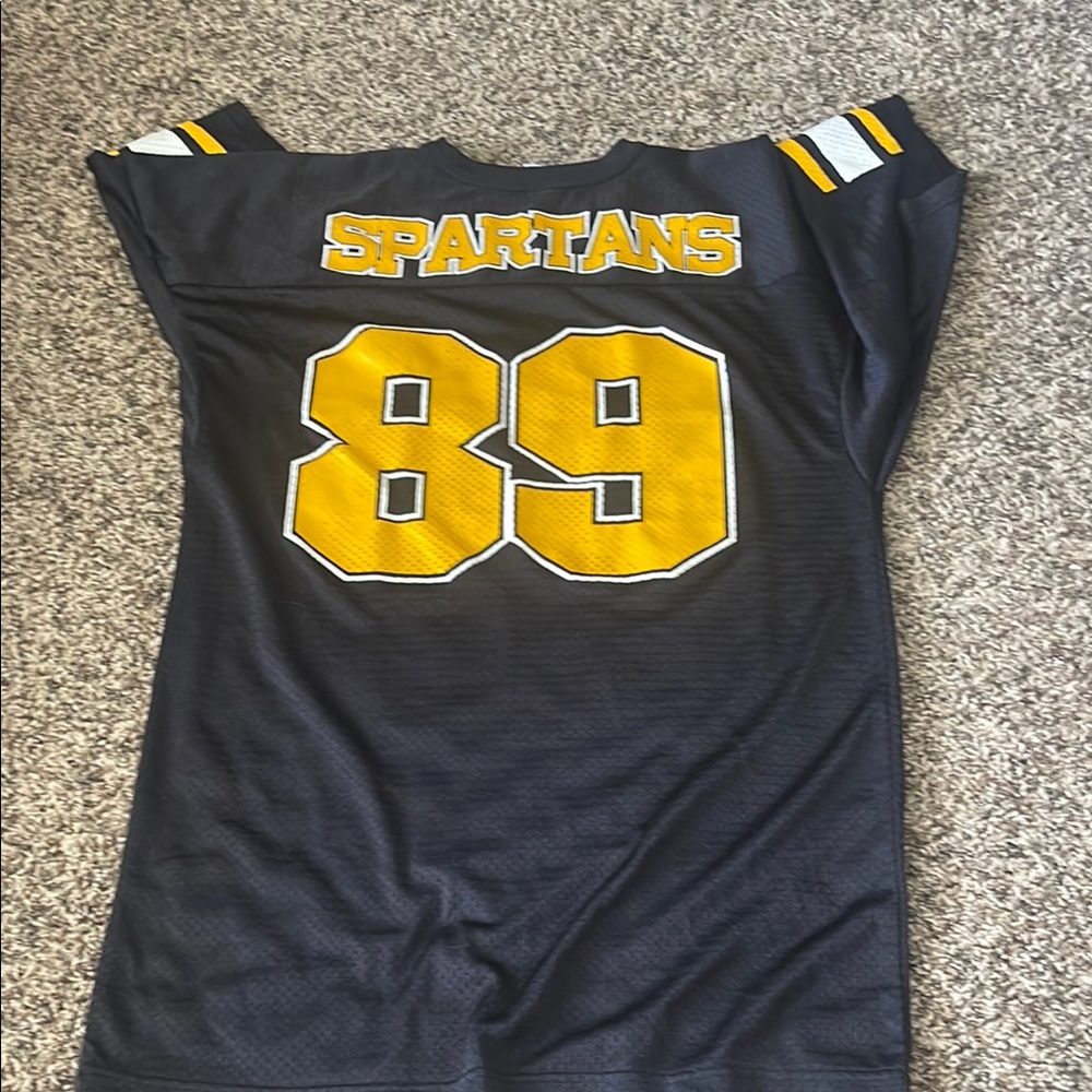 Spartans  Black and Yellow Jersey